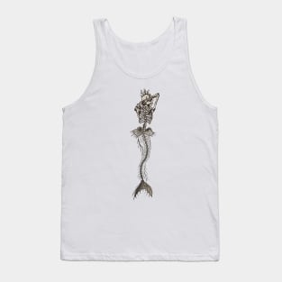 Mermaid Skeleton Tank Top